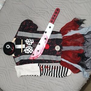 Spirit Halloween Teen Killer Clown Costume